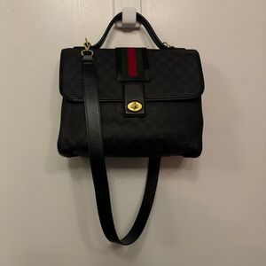 Vintage Gucci Two Way Bag